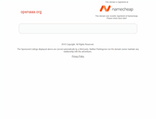 Tablet Screenshot of openaaa.org